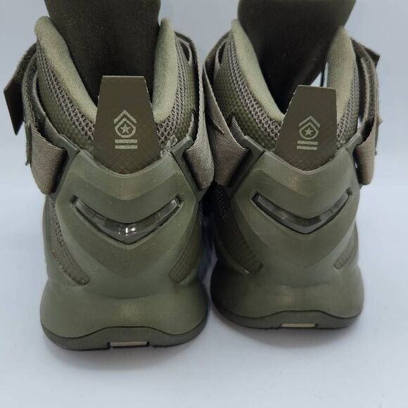 Nike Lebron Soldier IX 9 PRM Olive Green Basketball Shoe Men\'s Size 10 LBJ James main image 5